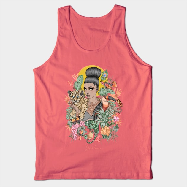 Goddess Tank Top by RikLeeIllustration